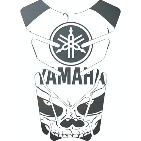 Protetor De Tanque Moto Resinado Tankpad Universal Modelo Yamaha Logo