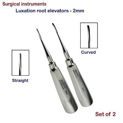 Set Of Dental Tooth Loosening Root Luxating Luxation Elevators Str