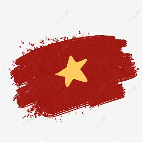 24 Of The Most Creative Watercolor Vietnam Brush Flag Hand Picked