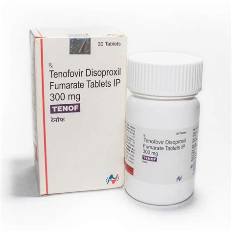 Tenofovir Disoproxil Fumarate Tenof Tablet 300 Mg At Best Price In Surat