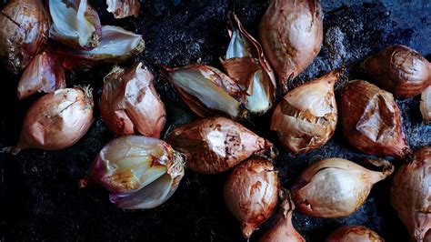 Slow Roasted Shallots In Skins Recipe Bon App Tit