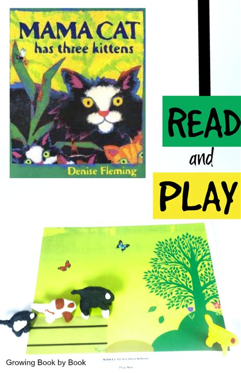 Books for Kids: Mama Cat Has Three Kittens-Growing Book by Book