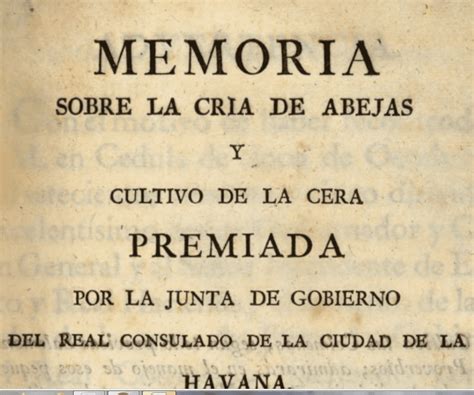 Memoria Sobre La Cr A De Abejas Y Cultivo De La Cera Premiada Por La