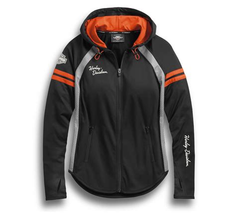 Buy Harley Davidson Orange Hoodie In Stock