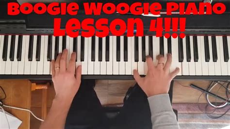 Beginners Boogie Woogie Piano Lesson 4 Youtube