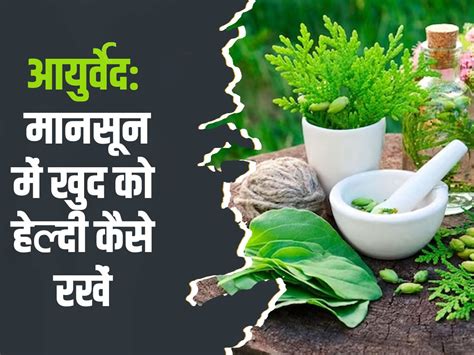 Monsoon Health Tips आयुर्वेद की मदद से मानसून में खुद को कैसे रखें फिट जानिए ये 5 उपाय