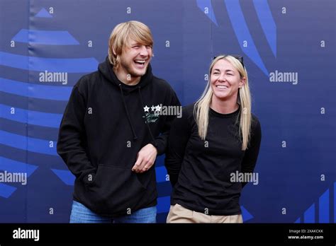 Paddy Pimblett Left And Molly Mccann During A Workout Day Ahead Of