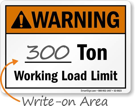 load limit sign  darcy housley blog