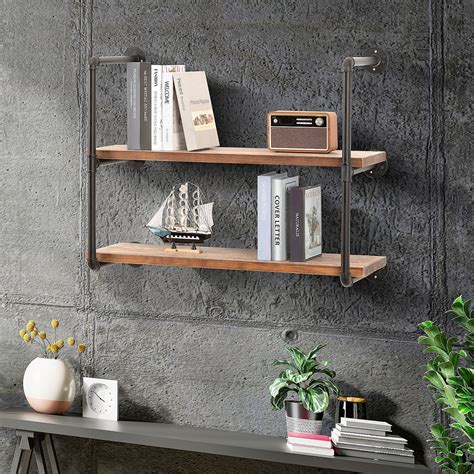 Williston Forge Jayziah Piece Pine Solid Wood Floating Shelf Wayfair