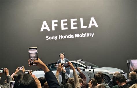 Sony Honda Mobility Teams With Microsoft On Ai For Afeela Car Trendradars