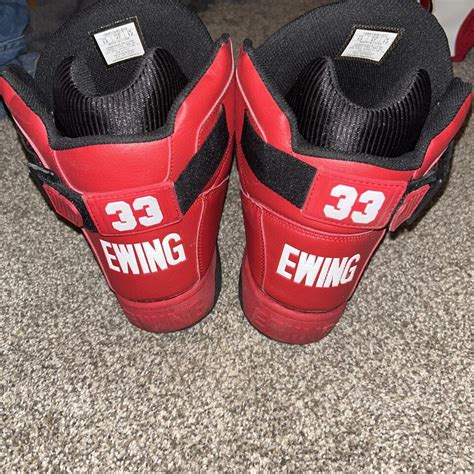 Patrick Ewing Athletic Hi X Orion Hybrid Red Black White Men S