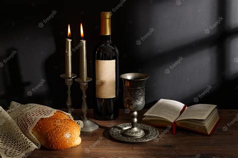 Premium Photo | Traditional Jewish Shabbat ritual Shabbat Shalom