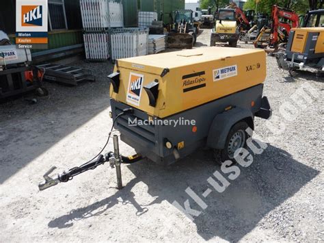 Atlas Copco XAS 87 Mobile Compressor For Sale Germany Falkenhagen VP39998