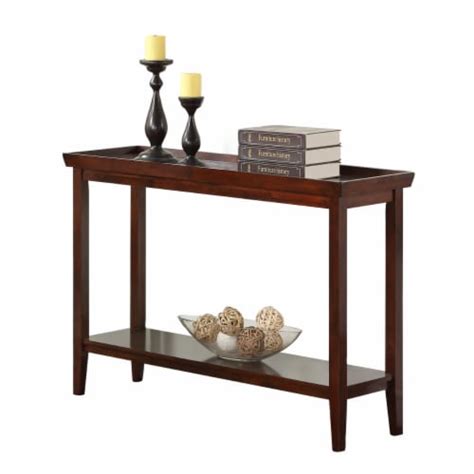 Ledgewood Console Table Espresso 48x15x34 Kroger