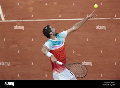 Sébastien Muylaert MAXPPP Paris 03 06 2022 Marin Cilic de Croatie