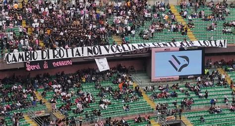 Palermo Il Richiamo Della Curva Nord Cambio Di Rotta FOTO