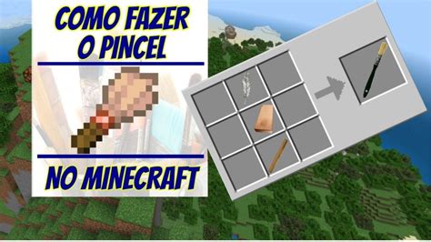 Como Fazer O Pincel Ou Arbusto No Minecraft 1 20 Youtube