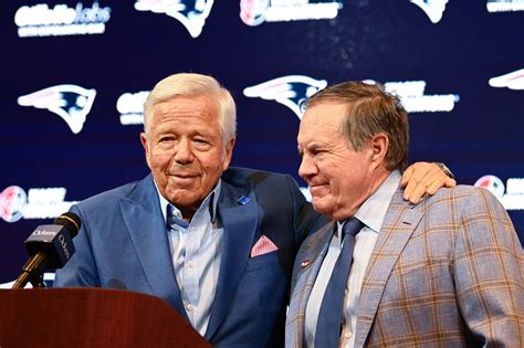 Robert Kraft Reportedly Ripped Bill Belichick During Call With Falcons Owner Patriots Deny