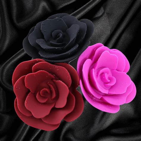 Silicone Butt Plug Anal Plug Trainer For Bdsm Pleasure Beginner Cute Rose Petal Sex Anal Toys Etsy