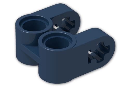 Technic Cross Block 2 X 2 Split Axle Twin Pin 41678 Earth Blue