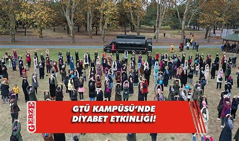 Gebze Teknik Niversitesi Kamp S Nde D Nya Diyabet G N Etkinli I