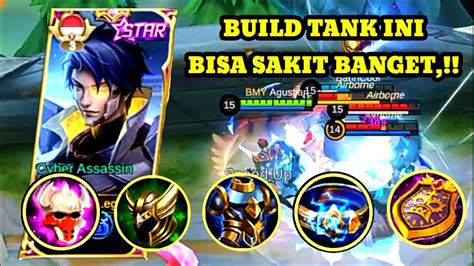 Tutorial Aamon Full Build Tank One Hit Damage Tersakit Aamon Best