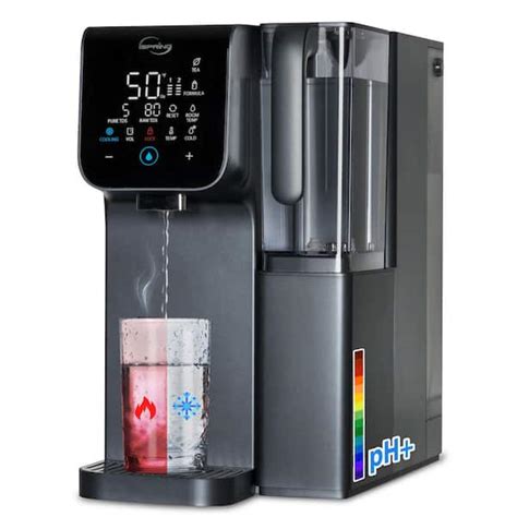 ISPRING Hot Cold Reverse Osmosis System Countertop Water Dispenser