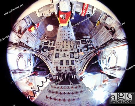 Space Shuttle crew cabin, Stock Photo, Picture And Rights Managed Image ...