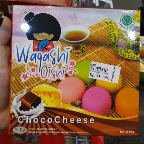 Jual WAGASHI OISHI CHOCO CHEESE DELIMA MEKAR BANDUNG BOLU CAKE LEGIT