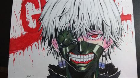 Vẽ Kaneki Ken Cực Đẹp Trong Phim Tokyo Ghoul By Bình Nguyễn Arc Youtube