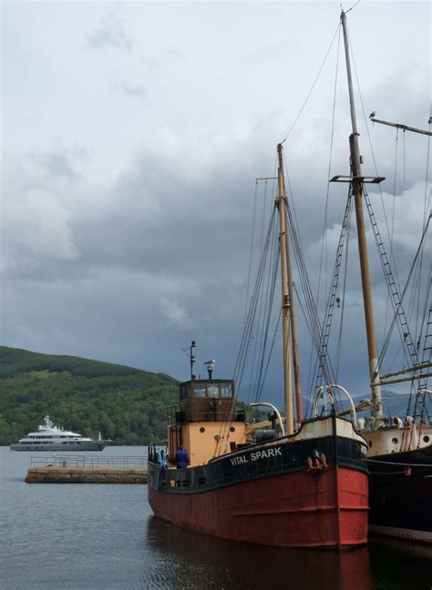 Loch Fyne The Old And The New Loch Fyne Scotland Glasgow