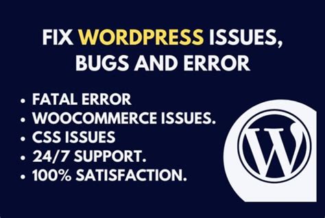 Fix Wordpress Issues Errors Bugs And Html Css Js Issue By Ali Raza