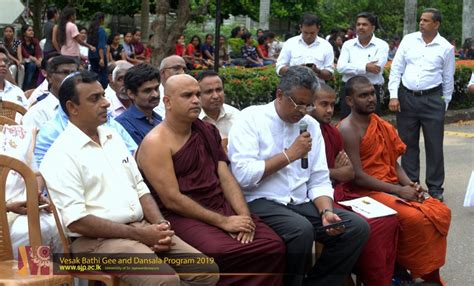 Vesak Bathi Gee And Dansala 2019 Usj University Of Sri