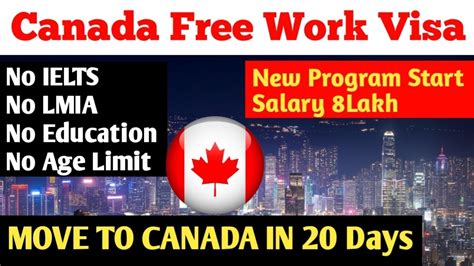 Canada Free Work Visa 2023 Canada Open Work Permit New Brunswick