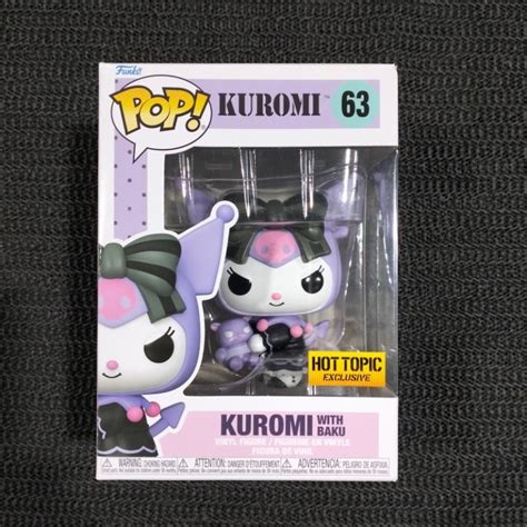 Jual Funko Pop Kuromi Kuromi With Baku Hot Topic Exclusive Box