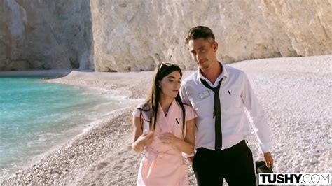 TUSHY Stunning Beauty Stefany Has Intense Anal On The Beach Stefany Kyler