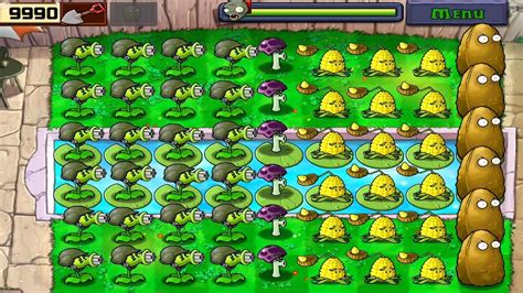 Plants Vs Zombies Last Stand Full Gameplay Gatling Pea Kernel