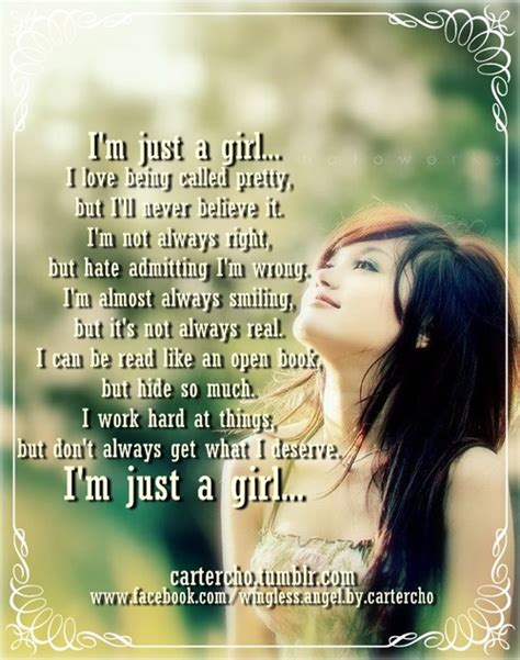 Im A Girl Quotes. QuotesGram