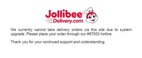 Jollibee Delivery Number