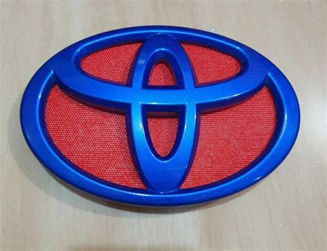 Jual EMBLEM LOGO LAMBANG DEPAN TOYOTA INNOVA REBORN 2016 2022 LOGO BIRU