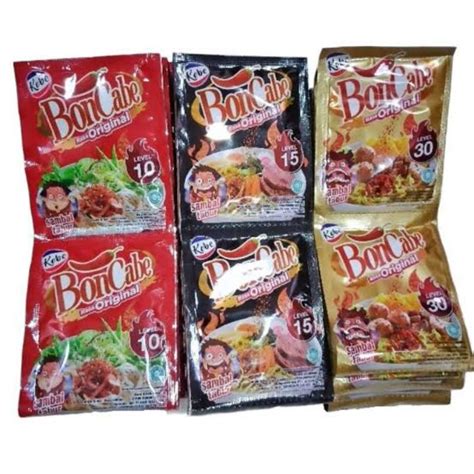 Jual Bon Cabe Level Boncabe Renceng Renteng Sachet Shopee