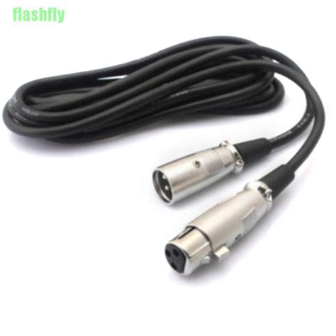 FF 1 5 3 5M XLR Male Female Balance 3pin MIC Shielded Cable Microphone