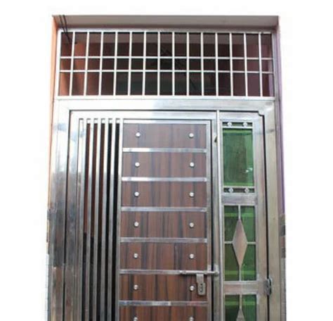 Polished Stainless Steel Door For Home At Rs Sq Ft In Raipur Id