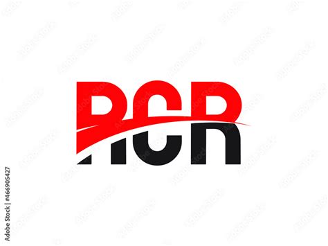 RCR Letter Initial Logo Design Vector Illustration Stock Vector | Adobe Stock