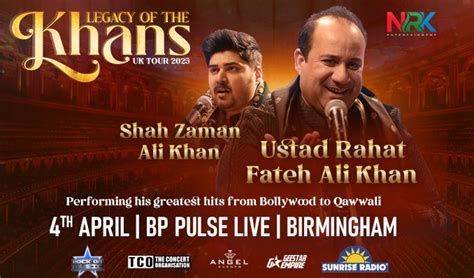 Legacy Of The Khans With Ustad Rahat Fateh Ali Khan Shah Zaman Ali