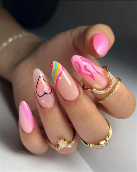 Pin by Myrian Stella on uñas lindas Gel nails Pointed nails Stylish