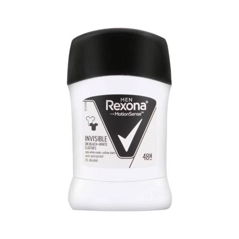 Rexona Men Motionsense Invisible On Black White Clothes Deodorant Anti