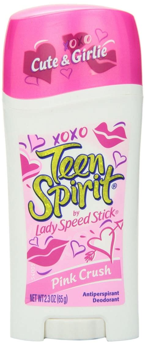 Teen Spirit Antiperspirant Female Deodorant Pink Crush Oz