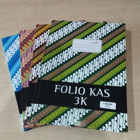 Buku Folio Kas K Sampul Tebal Isi Lembar D Lazada Indonesia