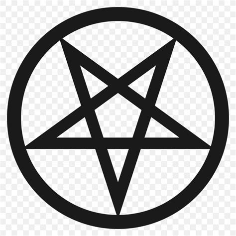 Pentagram Pentacle Satanism Symbol Baphomet PNG 1024x1024px